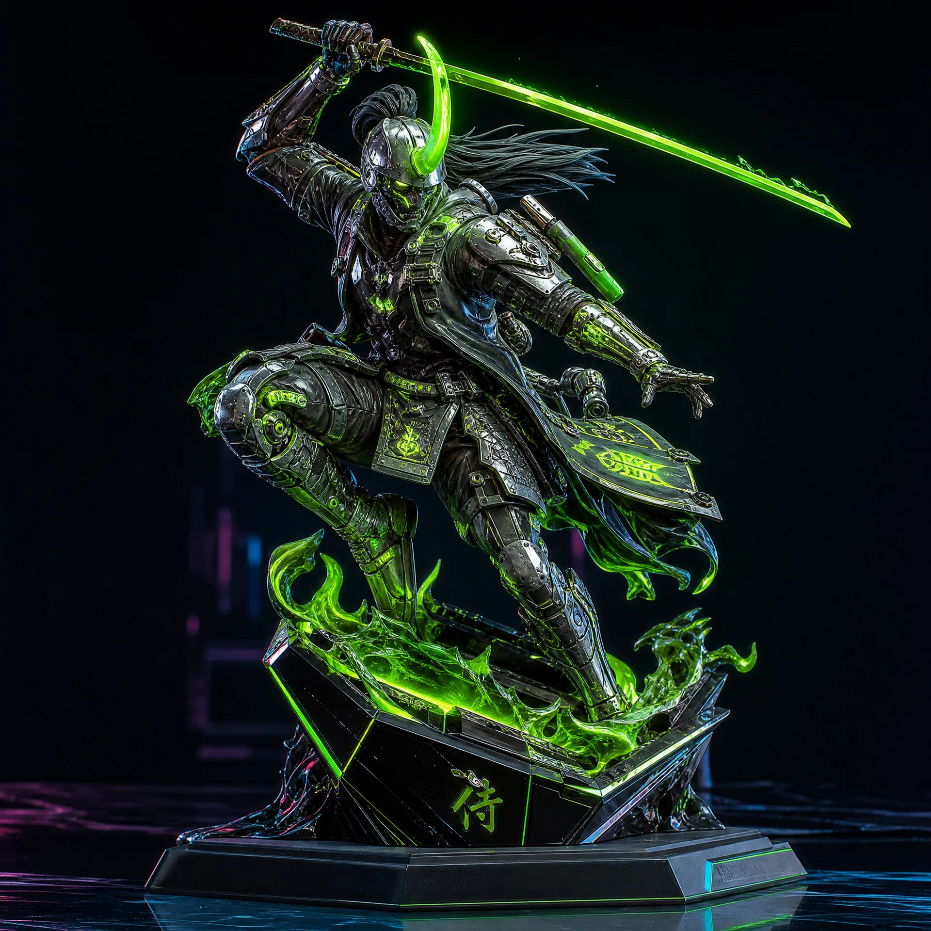 暗影‌武士觉醒雕像